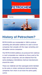 Mobile Screenshot of petrochem.us